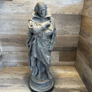William Shakespeare Statue Metal 20”